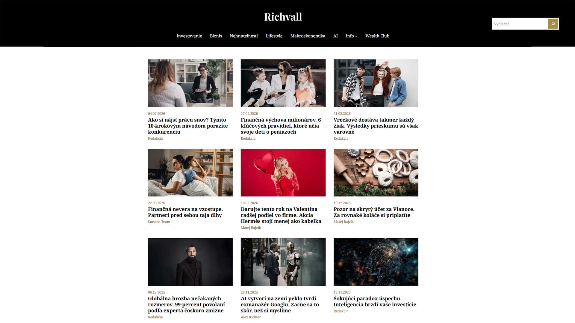 web - Richvall