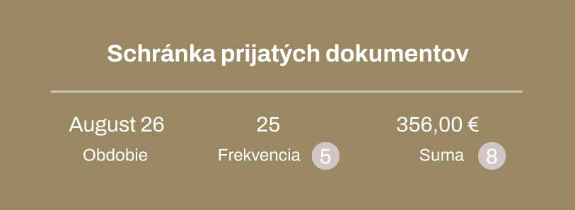 e-faktúra vzorový súbor